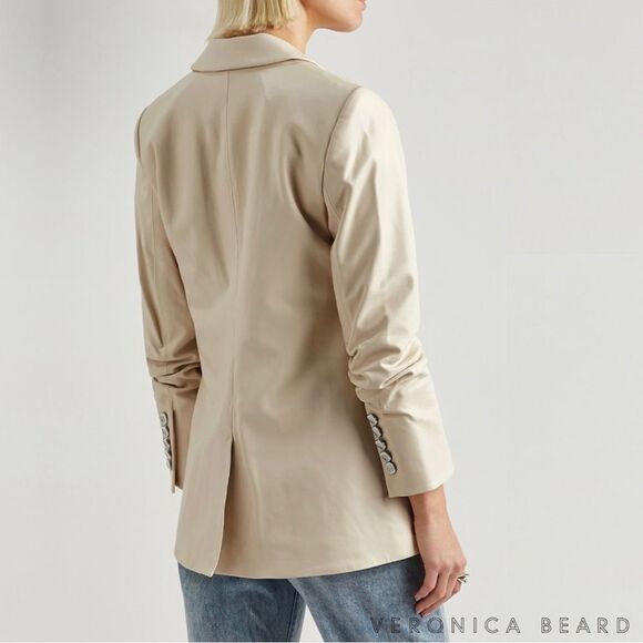 Veronica Beard **NWT** Beacon Dickey Blazer Jacket in Ecru - Picture 3 of 15